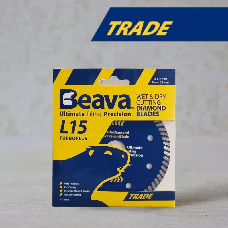 Beava Trade L15 Turbo Plus Diamond Porcelain Cutting Blade