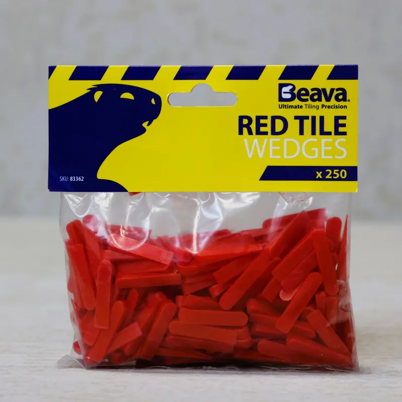 Beava Red Tile Wedges (Pack of 250)
