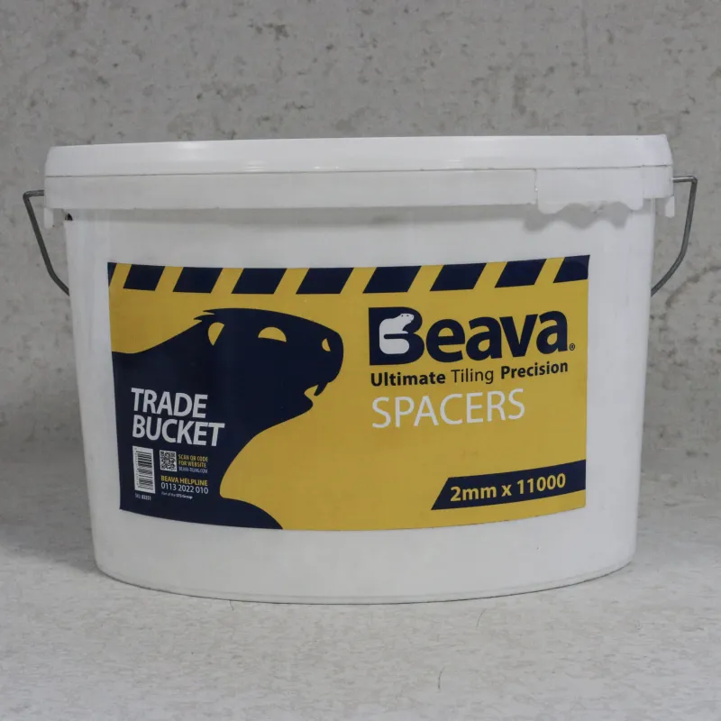 Beava Standard Cross Tile Spacers (Bucket of 11,000) - 2mm